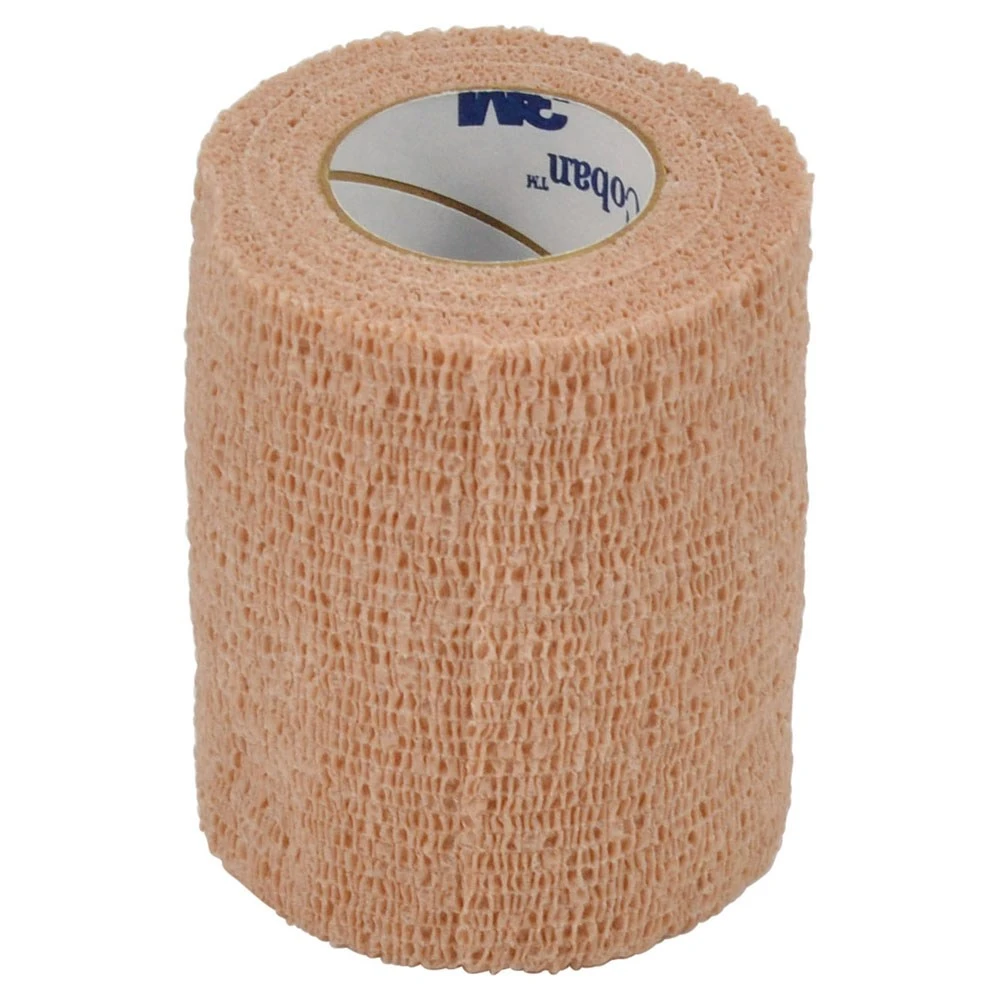 Coban Self-Adherent Bandage Tan 7.5cm X 4.5m Stretched