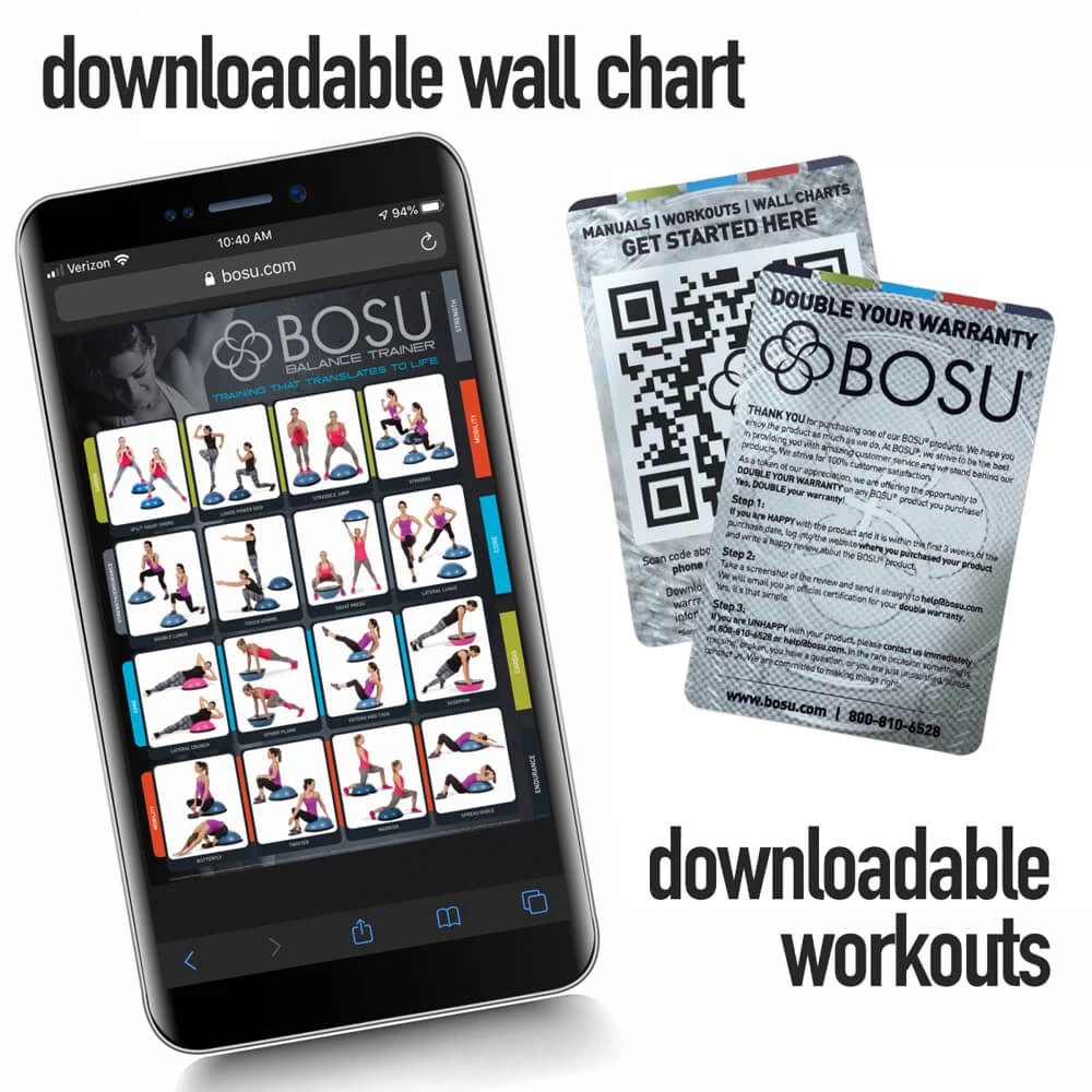 Bosu Home Balance Trainer - 65cm - Image 10