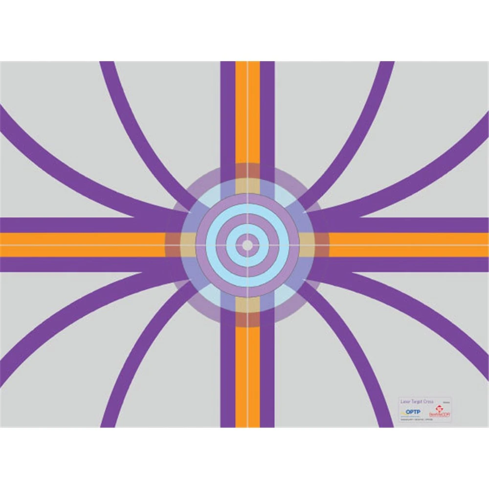 SenMoCOR Laser Target Cross