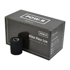 POW.R Elite Flex LTE Hand Tear EAB [Black] [7.5cm X 6.9m]