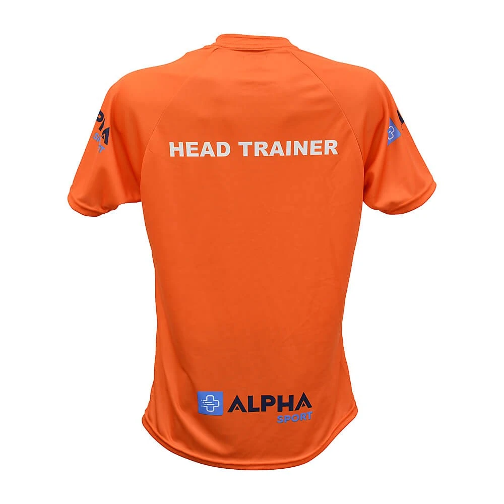 QRL Head Trainer Shirt Orange - Image 2
