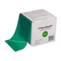 THERABAND LATEX FREE GREEN BAND 45.5M ROLL **ORDER IN ONLY**